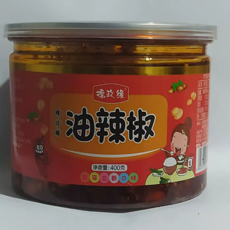Chili sauce Dezhengyuan * 1 bottle400g 1 bottle