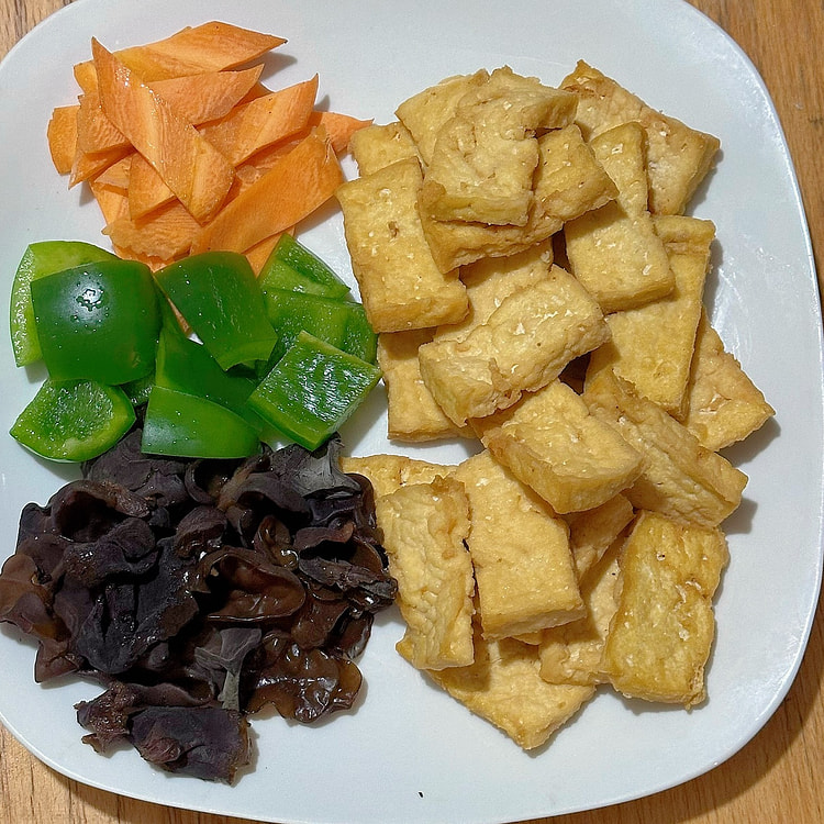 净菜 红烧豆腐 (含料包)