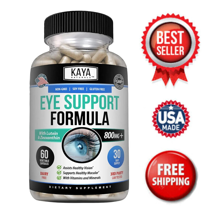 Kaya Naturals All-in-One Product for Eye Health - 1 bottle