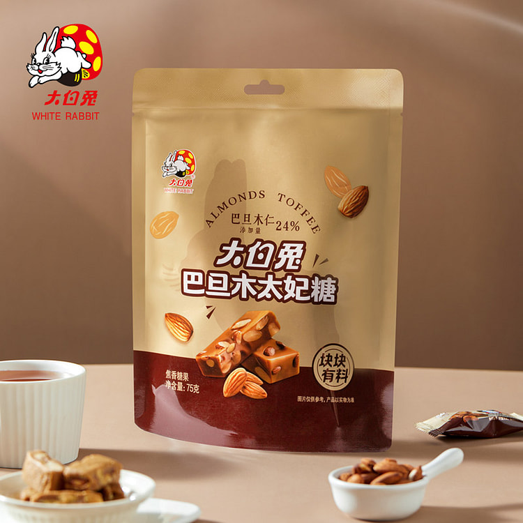 Ba Dan Mu Toffee Casual Snack 75g * 1 Bag