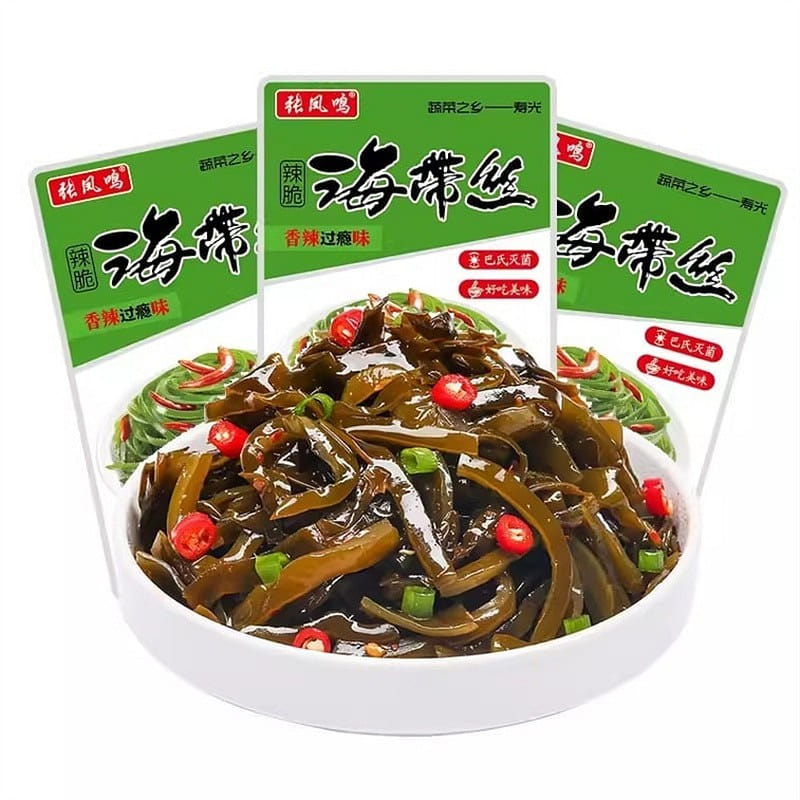 Zhang Feng Ming Spicy Shredded Kelp for Lunch Spicy & Crisp 1 Bag 30g 30 g