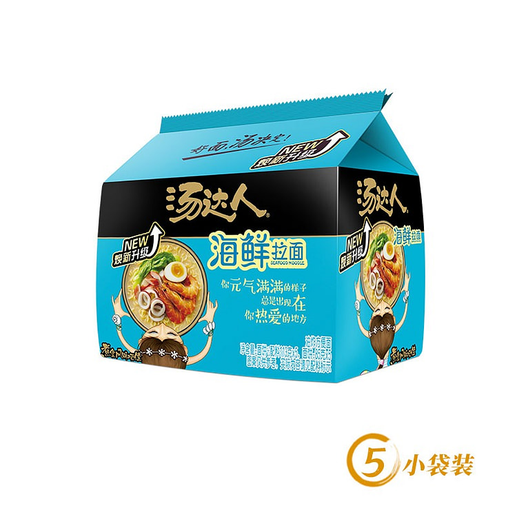 汤达人·海鲜豚骨拉面汤达人方便面625g 625 克