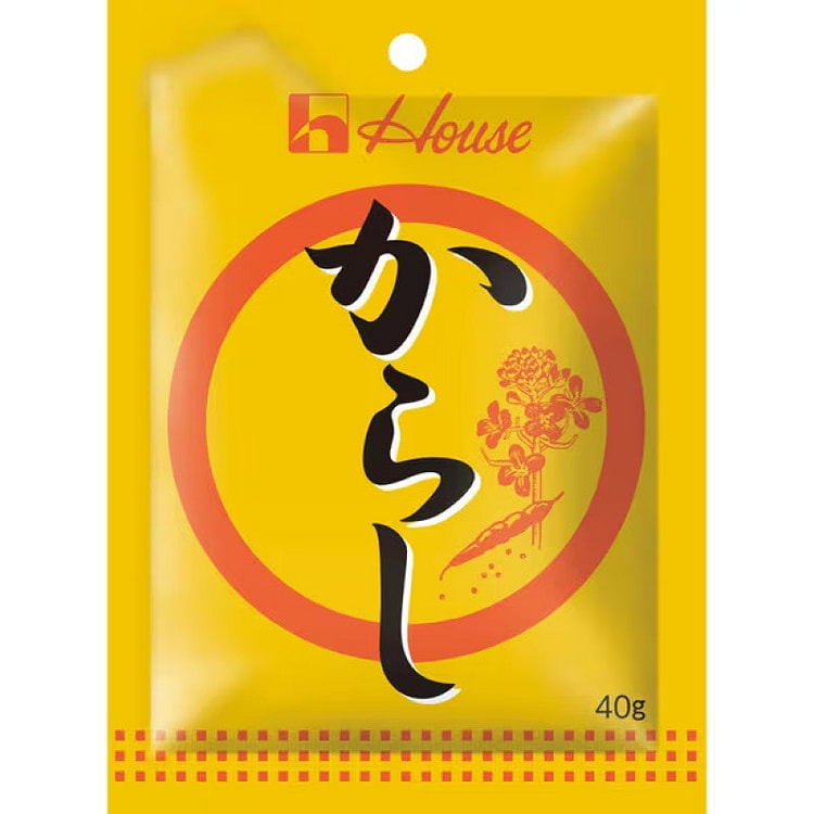 House Foods Dry Mustard Powder, Bag 40g 1 each