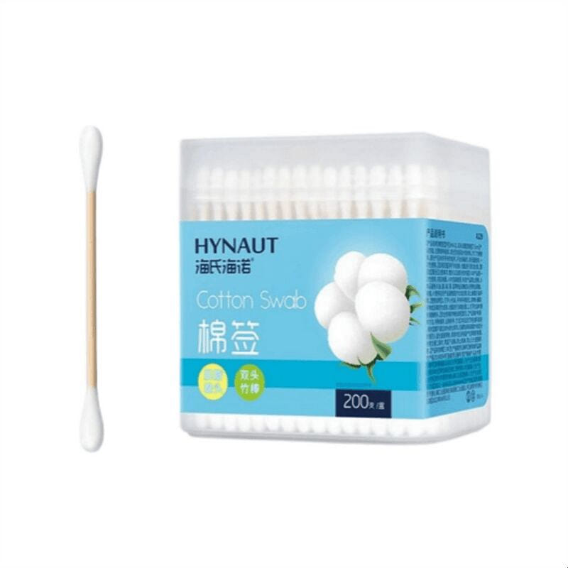 Double-ended medical sterile cotton swabs, 200 swa 1 box