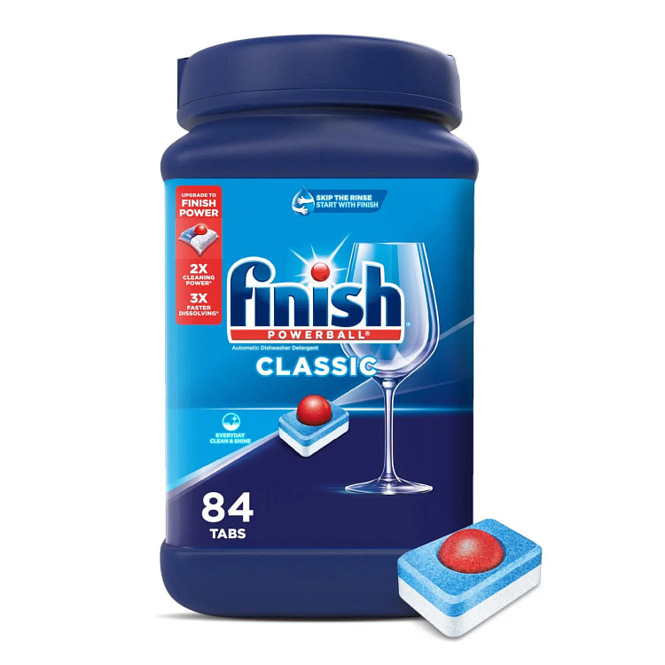 Finish Classic Dishwasher Pods, No Pre-Rinse 1 pack