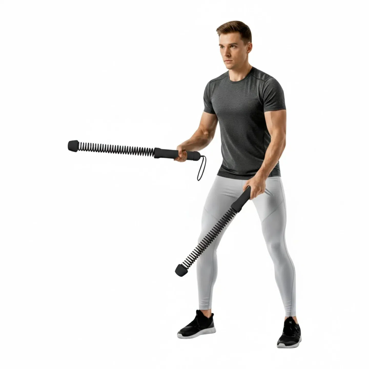 Weighted Battle Ropes, Workout Rope for HIIT, Port 1 box