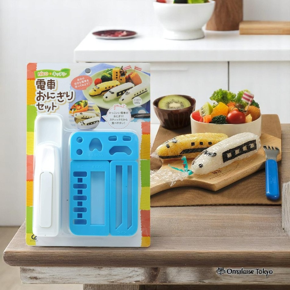 エベレスター3 Ernest A-76706 Onigiri Mold Cutter (Train) - Weee!