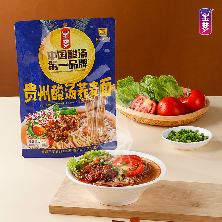 玉梦贵州酸汤荞麦面  200克*1袋 200 克