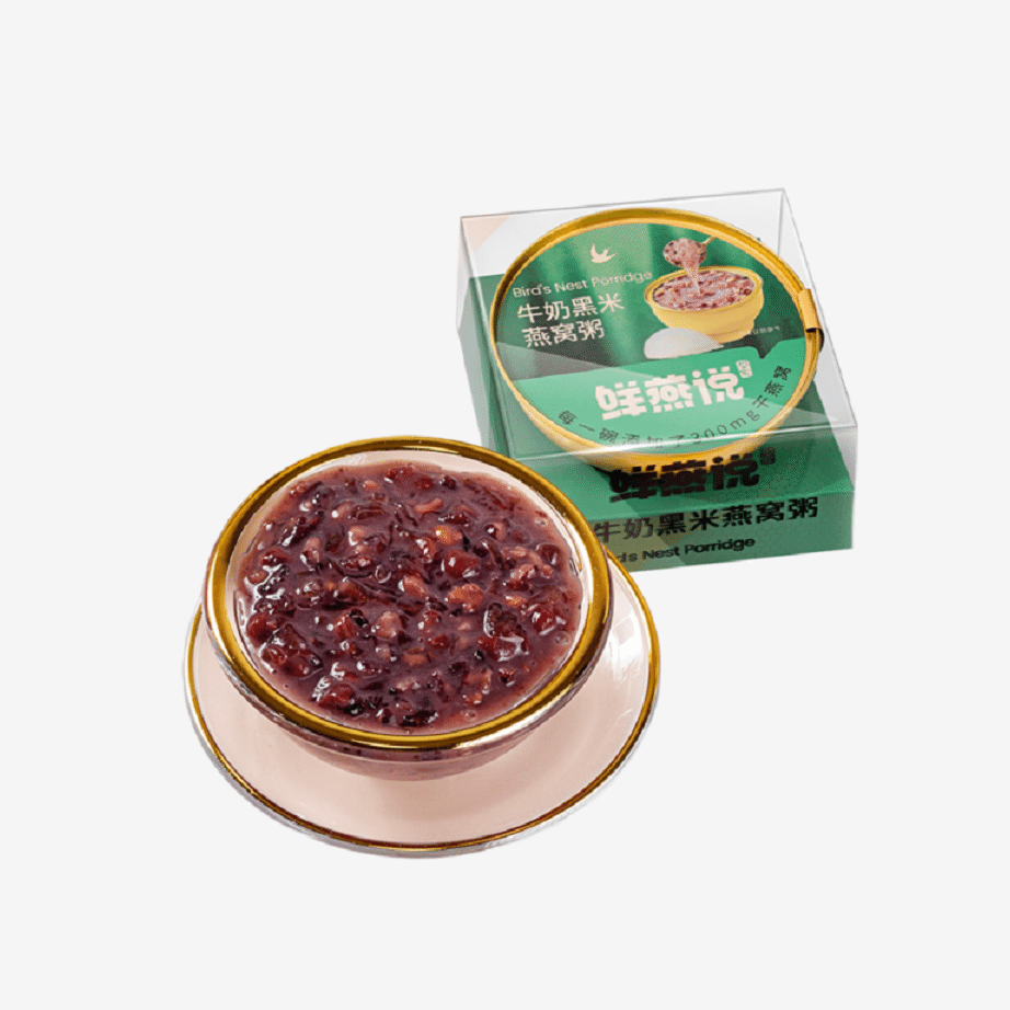 Milk & Black Rice Bird's Nest Porridge 156g 1 count