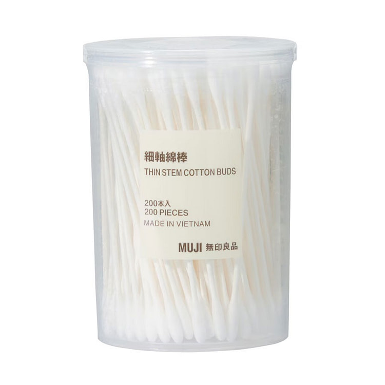 MUJI 细棉棒  200支装/ 1 份