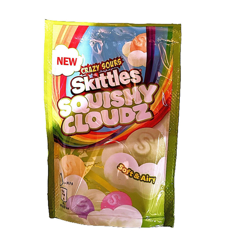 Skittles Squishy Crazy Clouds Sour 94G (UK)