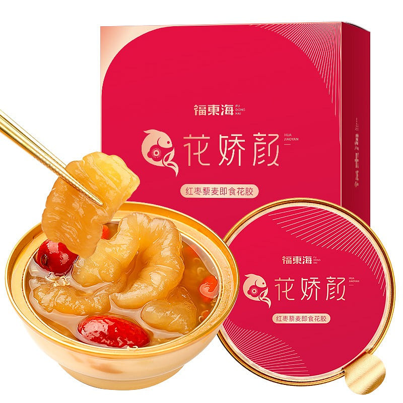 【 Fudonghai Product 】 Red date quinoa instant flower glue 100g/ box 100 g
