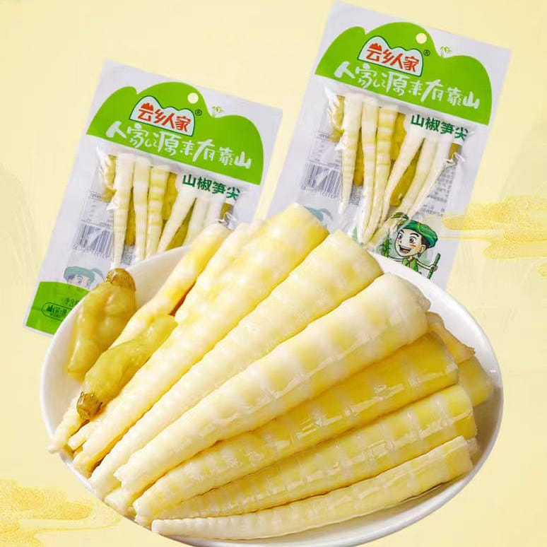 Pepper with bamboo shoots 480g*1 bag 480 g