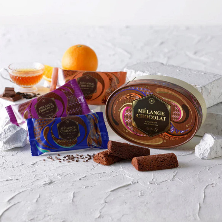 ISHIYA 混合巧克力烘焙点心礼盒（4枚入） 4 份