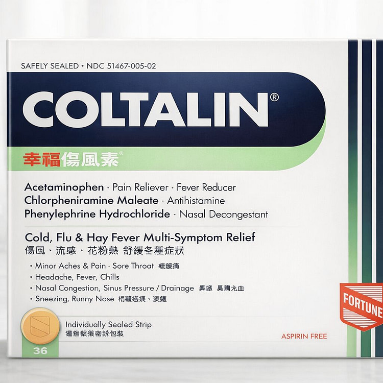 Coltalin Daily Care Tablets 36 Count 1 box