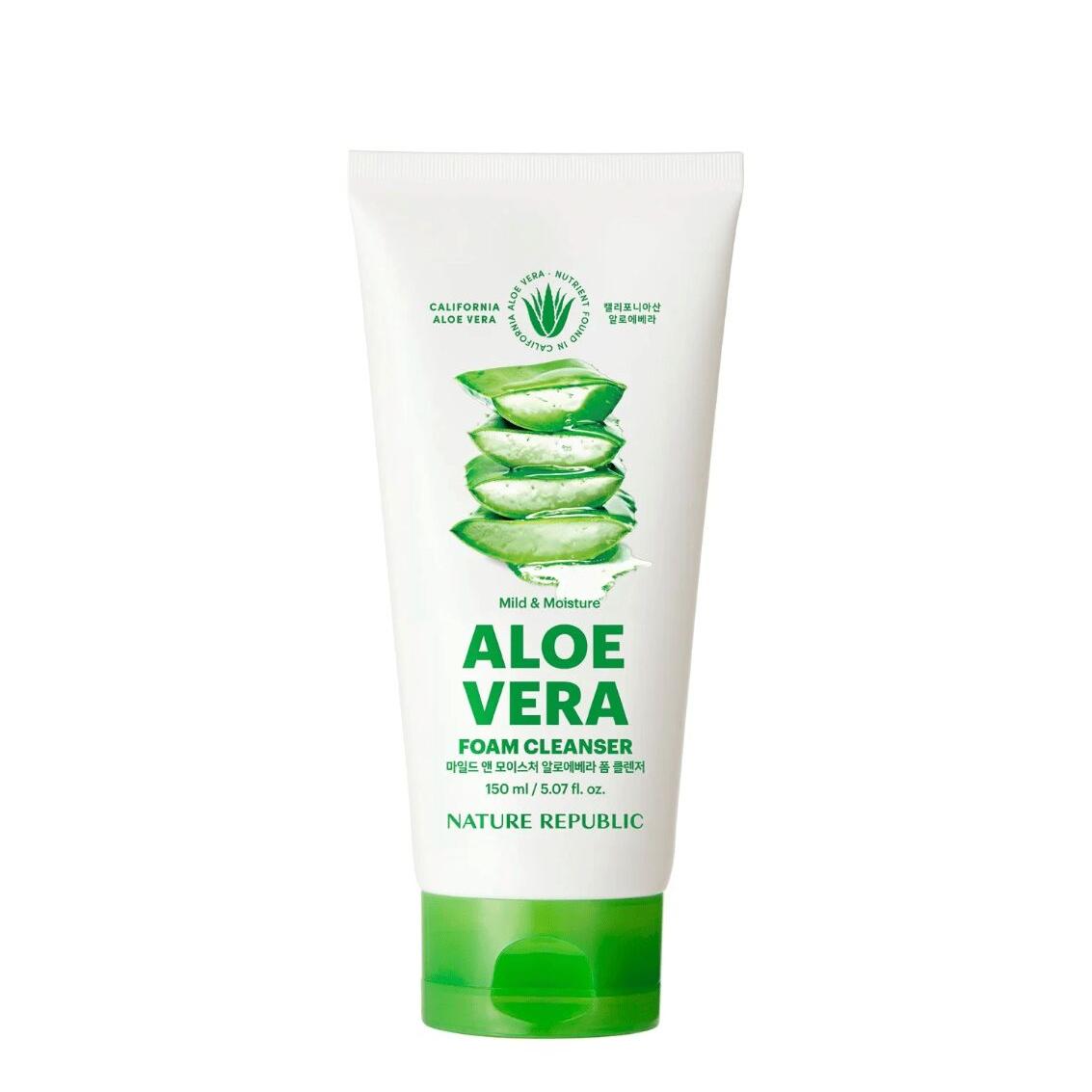Nature Republic Aloe Vera Foam Cleanser150ml 1 each