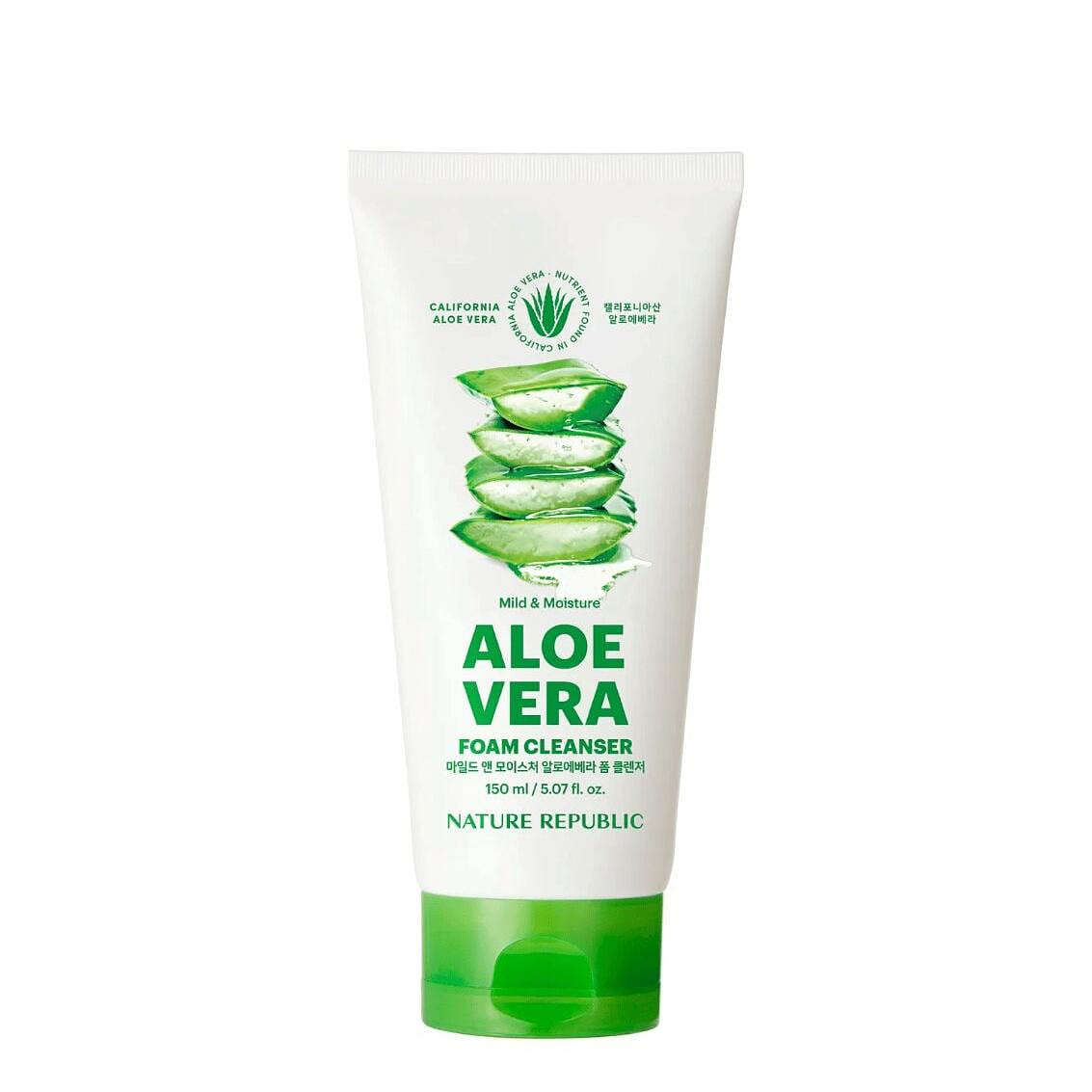 Nature Republic Aloe Vera Foam Cleanser150ml 1 each