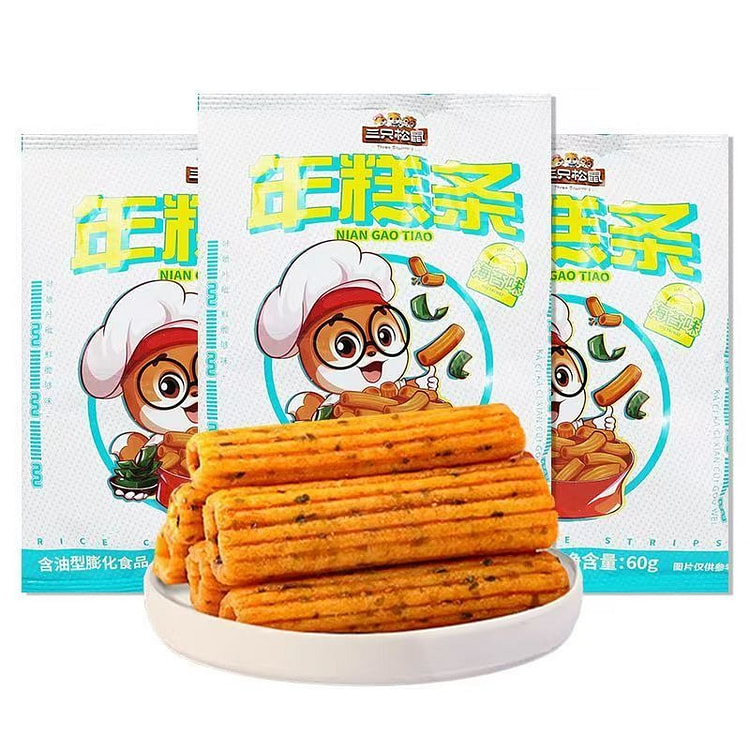 Rice cake sticks with seaweed flavour 60g*bag 60 g