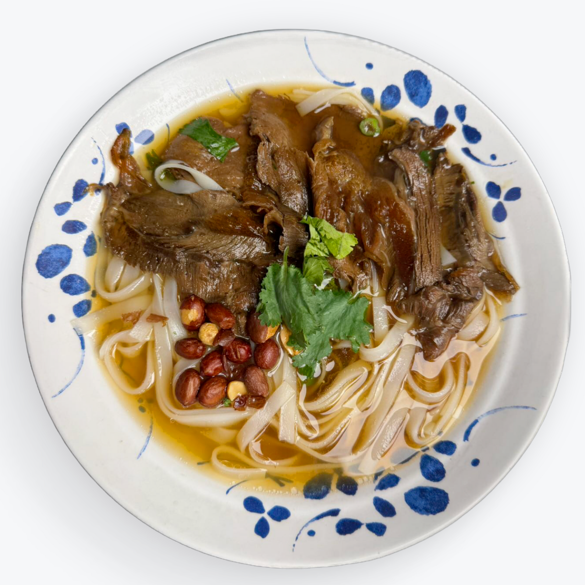 Braised Beef Flat Rice Noodle Soup 750 g