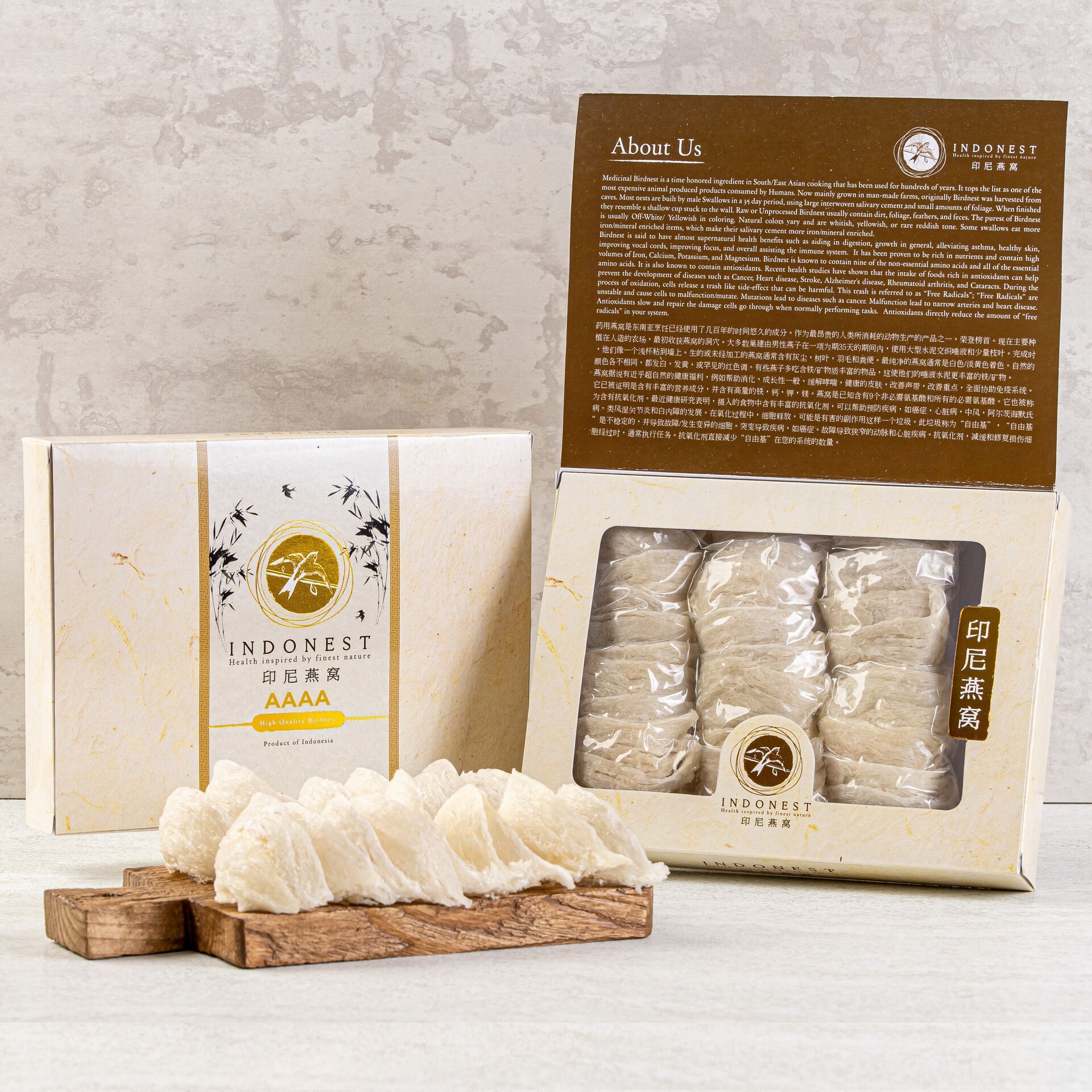 Indonest Premium Bird Nest AAAA 250gr Weee!