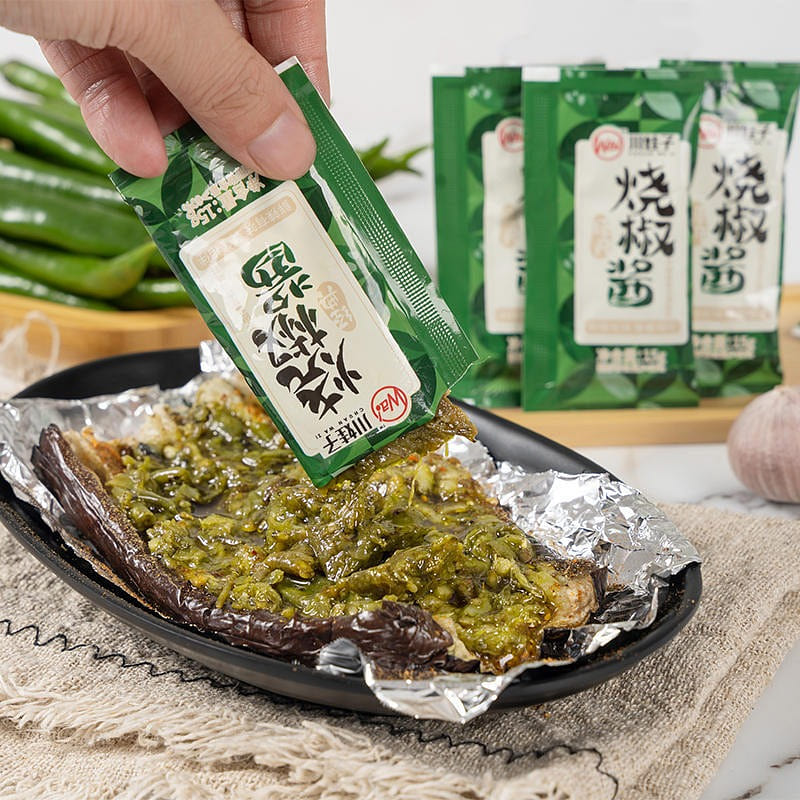10 bags Sichuan Wazi charcoal braised chili sauce 150 g