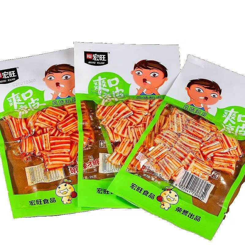 Hongwang Cold Noodles and Spicy Chips 25g 1 pack