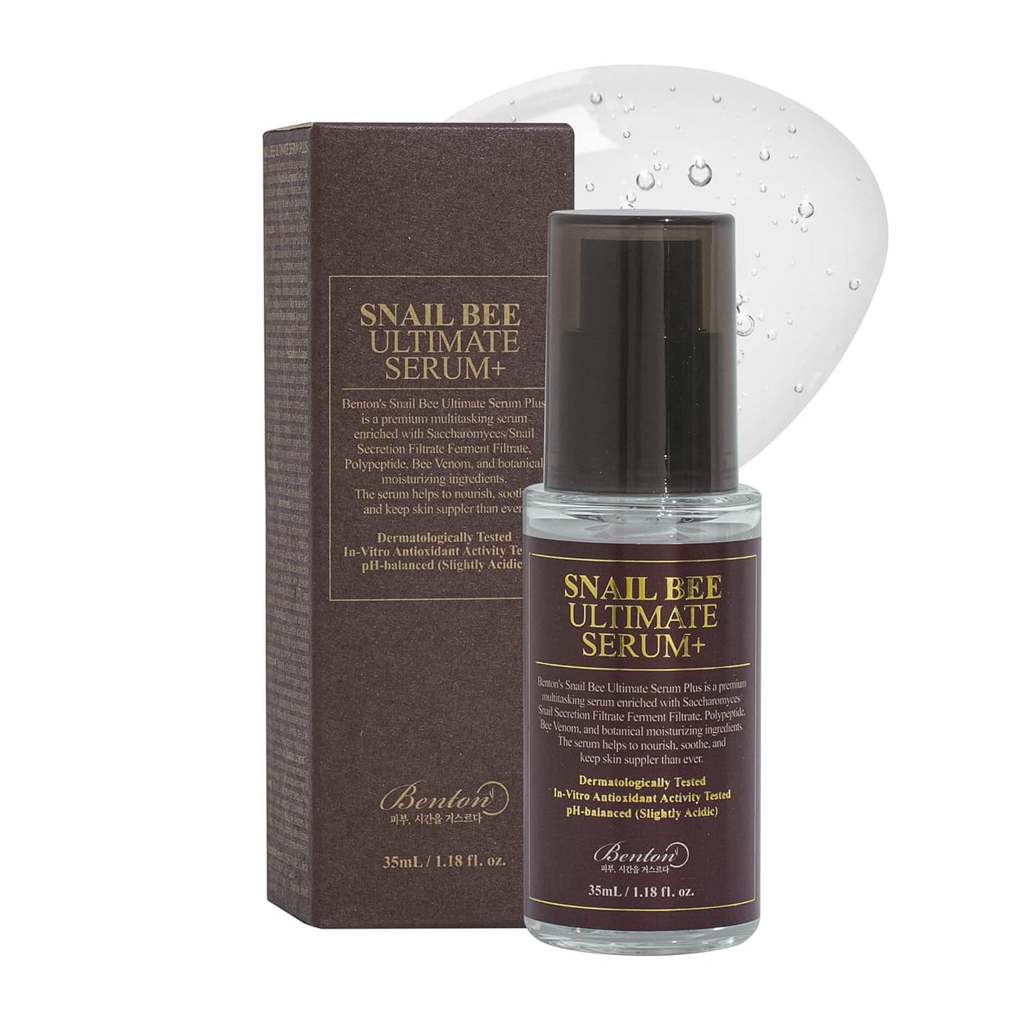 Benton Snail Bee Ultimate Serum Plus 1 each