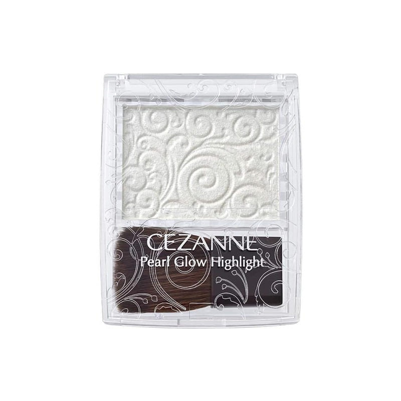 CEZANNE Pearlescent Highlighter 03Aurora Mint 2.4g 1 each