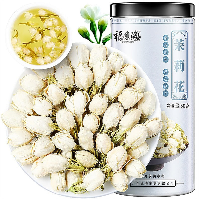 Jasmine Flower Jasmine Tea Dried Jasmine Flowers with Pods 50g/tin 50 g