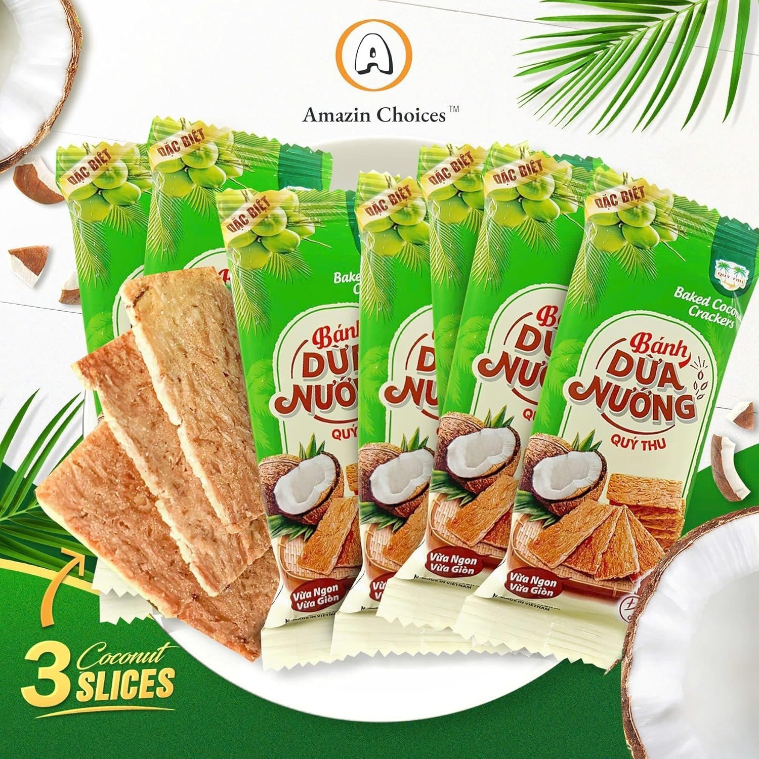 菓子 COCO COCOクランチ 焼きココナッツクラッカー 190g. 5 box - Weee!