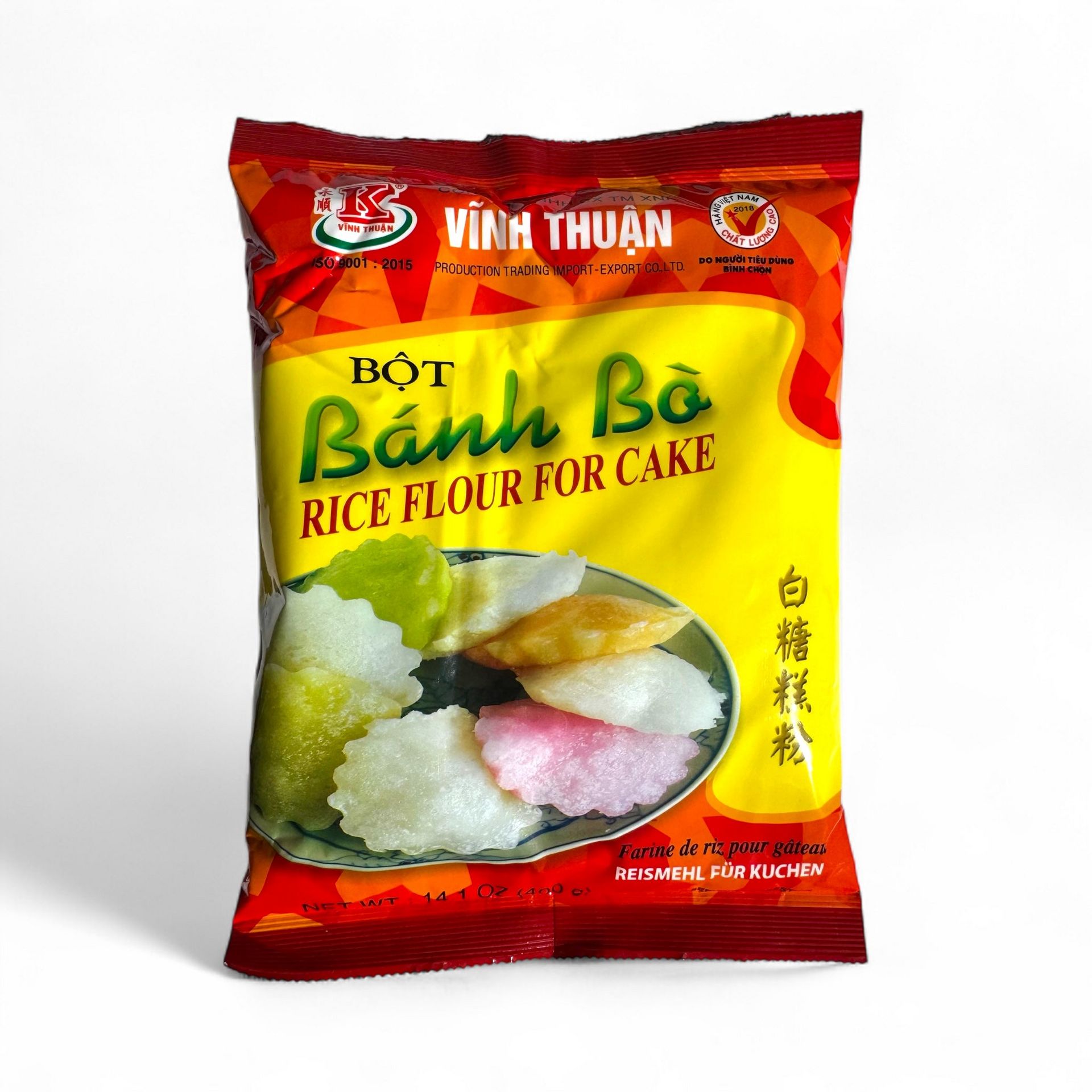 Vinh Thuan Rice Flour for Cake Bot Banh Bo 400 g