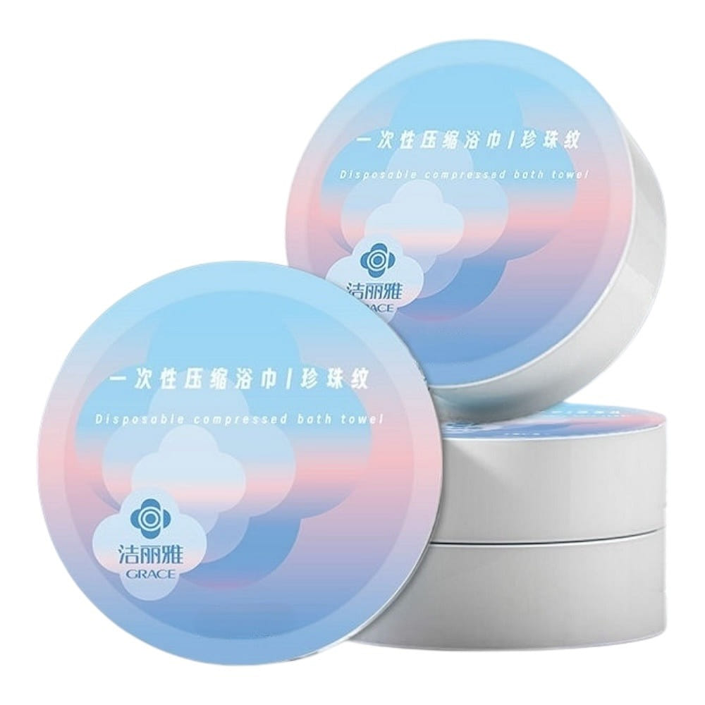 Grace Soft Disposable Compressed Bath Towel 70x140cm 1 個