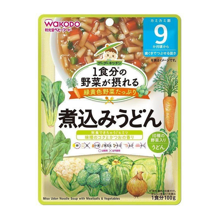 Wakodo Baby Food Stewed Udon 100g