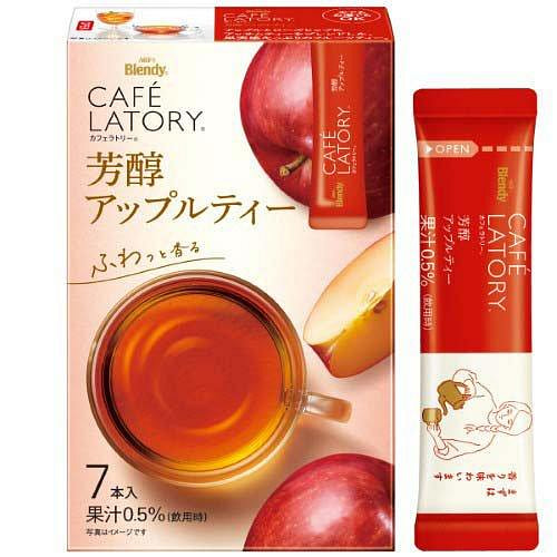 味之素 cafe latory 芳醇苹果茶 7支