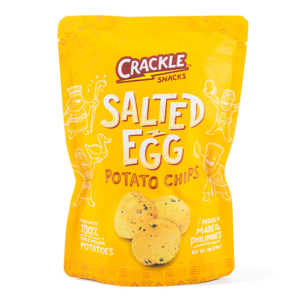 Get Crackle Snacks Salted Egg Potato Chips Delivered Weee! Asian Market