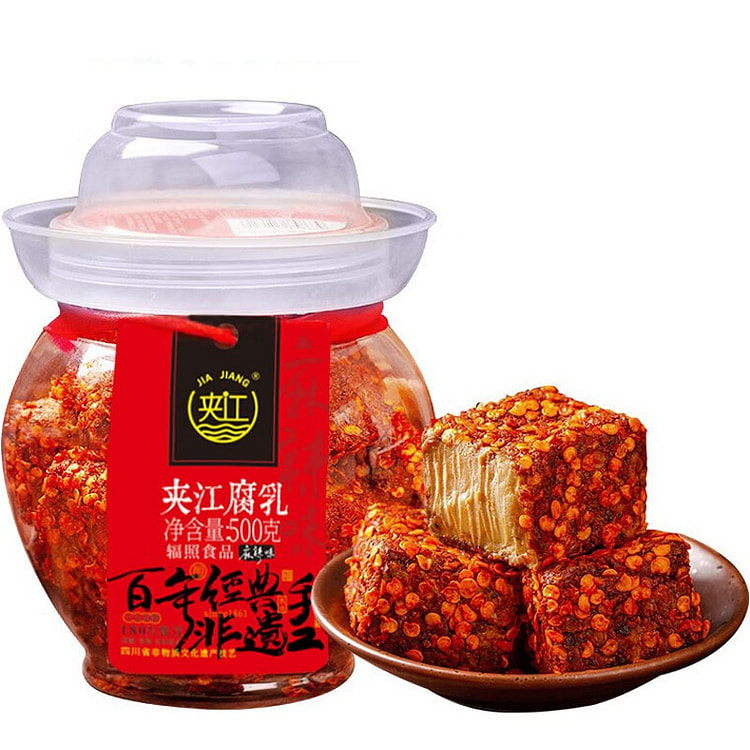 夹江 麻辣腐乳 霉豆腐 下饭菜 调味品 500g