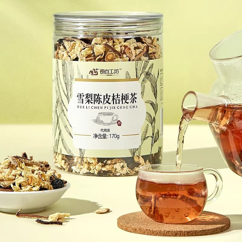 pear tangerine peel platycodon grandiflorum tea 170 g