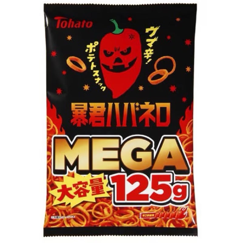 Tohato Bohkun Habanero Large Size Snacks 125g 1 each