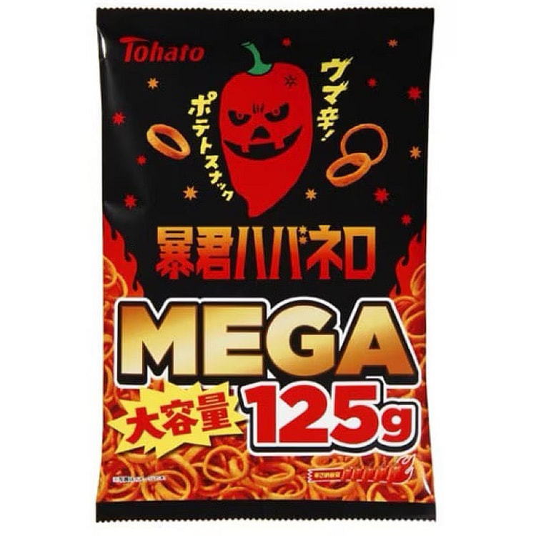 东鸠宝坤哈瓦那辣椒大号零食 125克 1 份