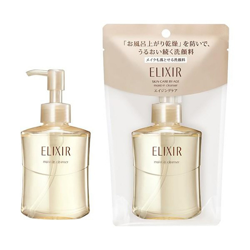 Get SHISEIDO ELIXIR 2-in-1 cleansing foam gel 140ml Delivered