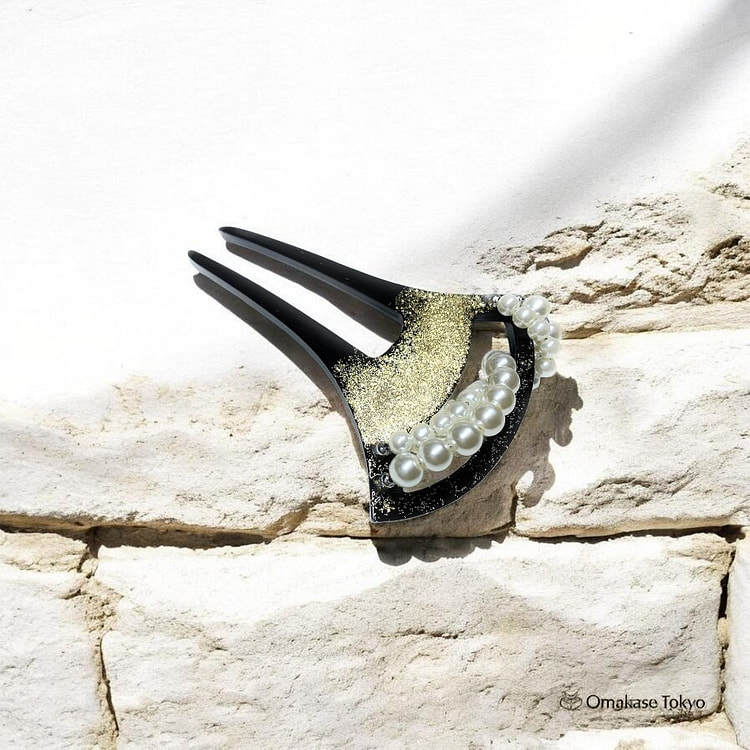 LOARIS 簪子（金色闪光） 181 克