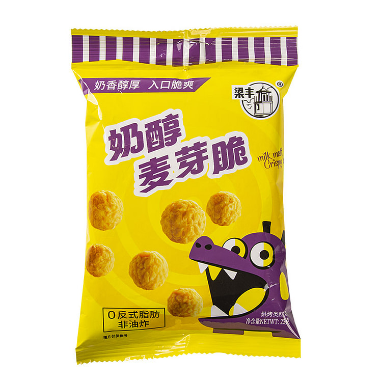 Melisu Core Milk Malt Snacks 23g*3 packs