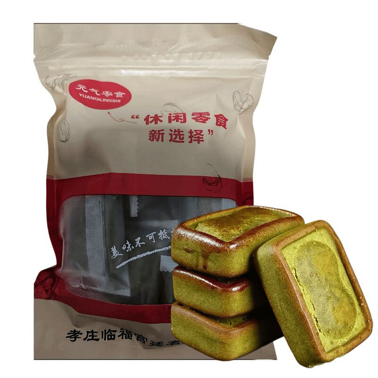 元气零食 奇亚籽白芸豆魔芋方糕无蔗糖减脂代餐 1袋