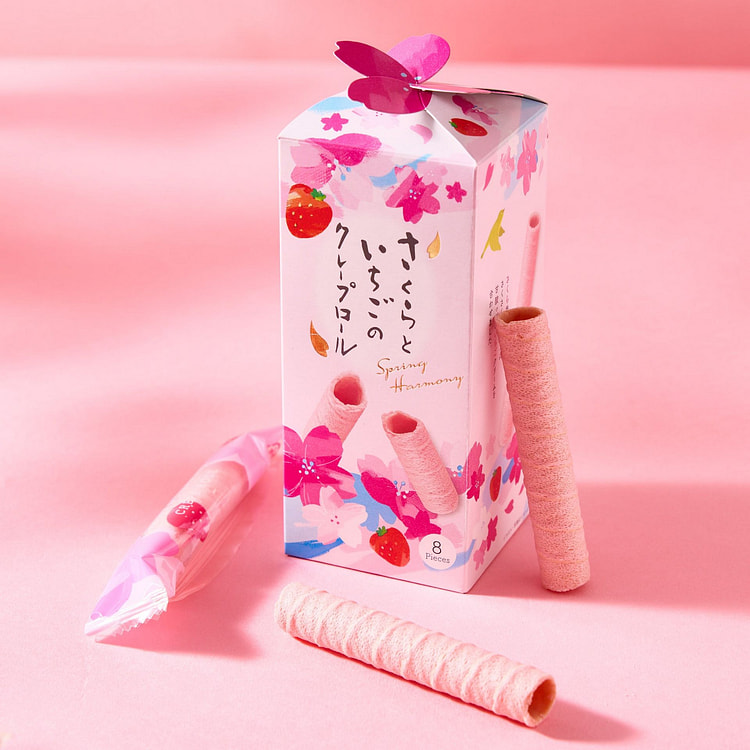 日本直邮素心卷 樱花草莓口味