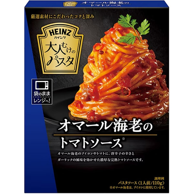 【日本直邮】HEINZ亨氏 意大利面酱 辣番茄龙虾口味 110g 1 盒