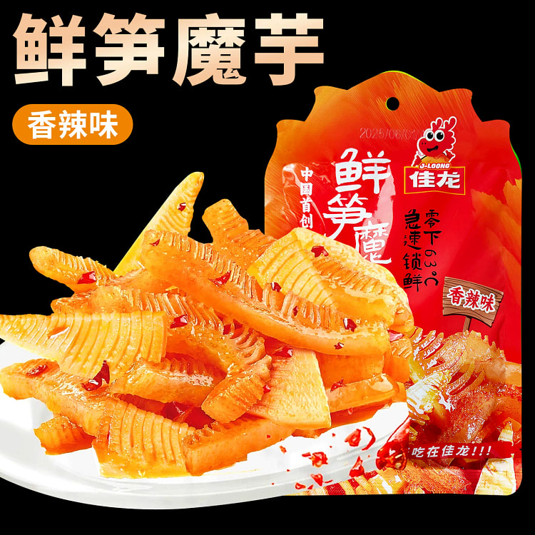 虎姥姥佳龙鲜笋魔芋爽香辣味92克*1袋 92 克