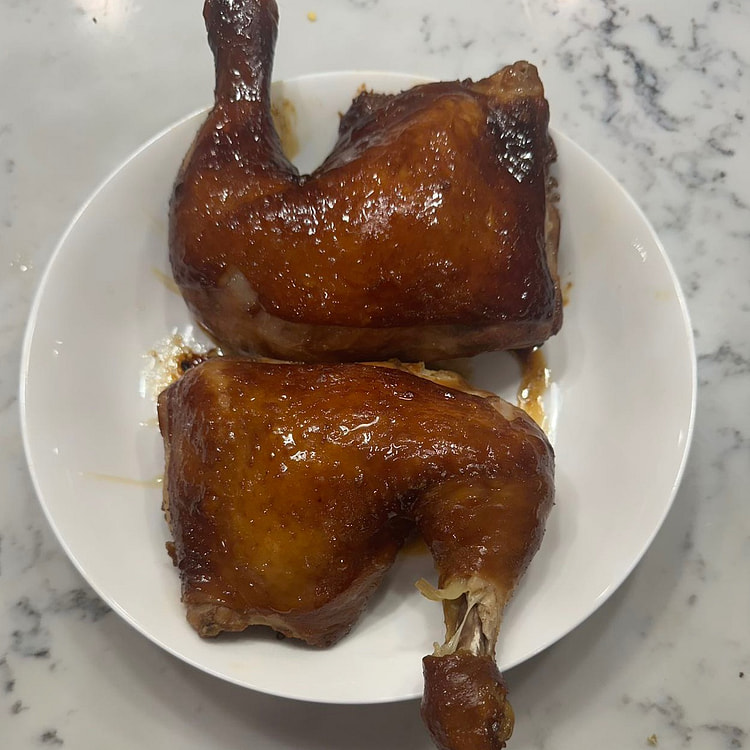豉油鸡腿 2个