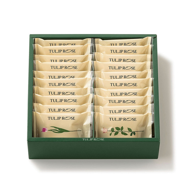 东京郁金香玫瑰饼干 豪华芝士巧克力夹心饼干 20枚 1 份