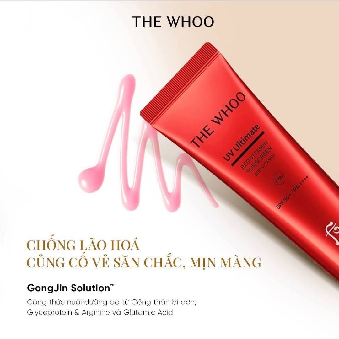 Get The Whoo UV Ultimate Sunscreen SPF50+PA++++ Set 1 box