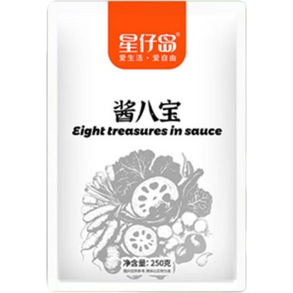 Xingzai Island Sauce Eight Treasures 250g 1 pack